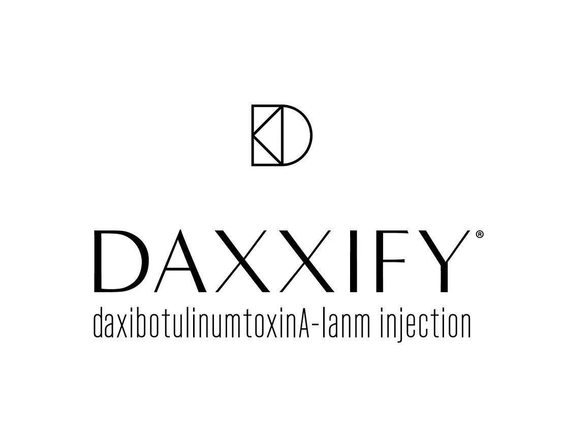 daxxify logo in black lettering on white backgrund