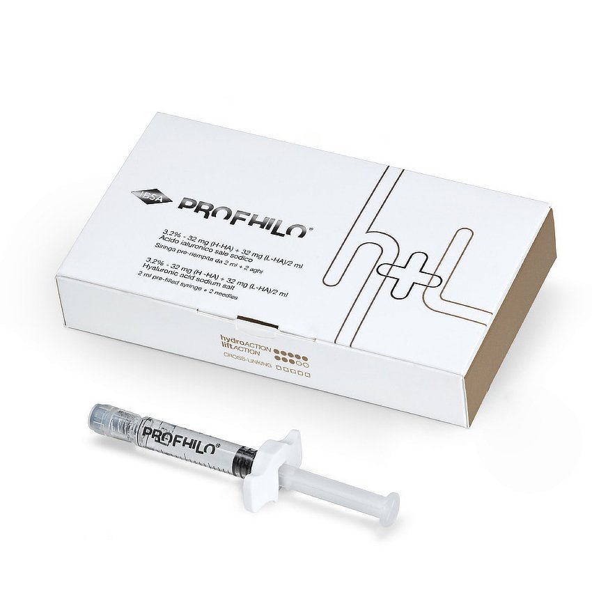 profhilo treatment showing a box and syringe
