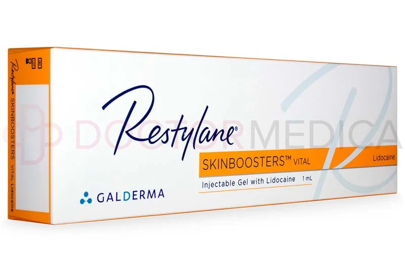 a white box containing a hyaluronic acid skin booster