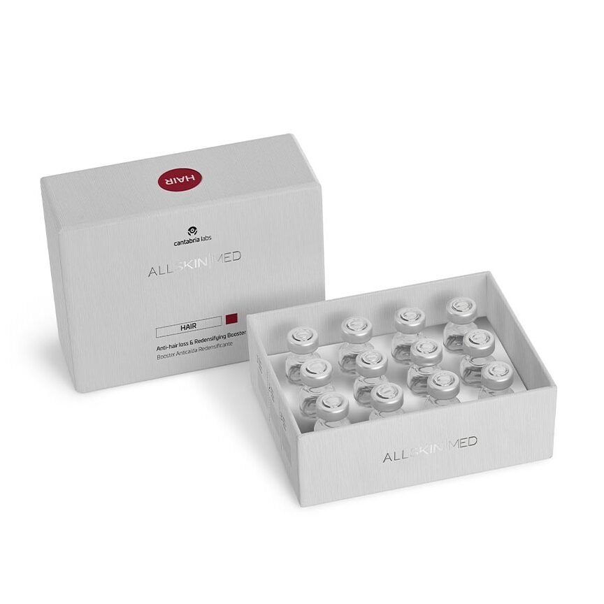 AllSkin Med Booster - Box opened with ampoules