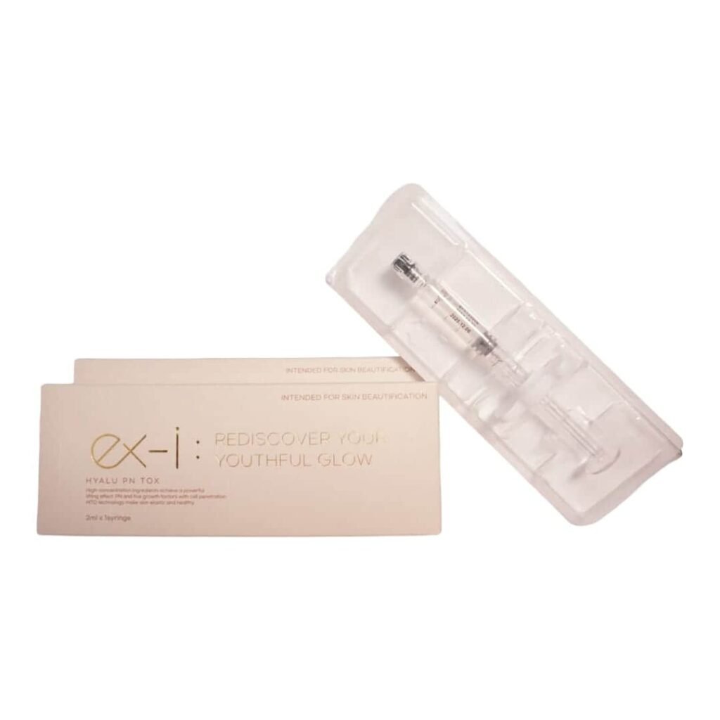 ex i skin booster syringes and box