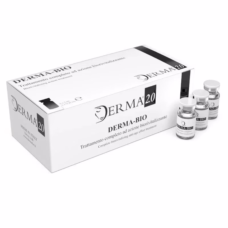 derma 2 bio box with small bottles